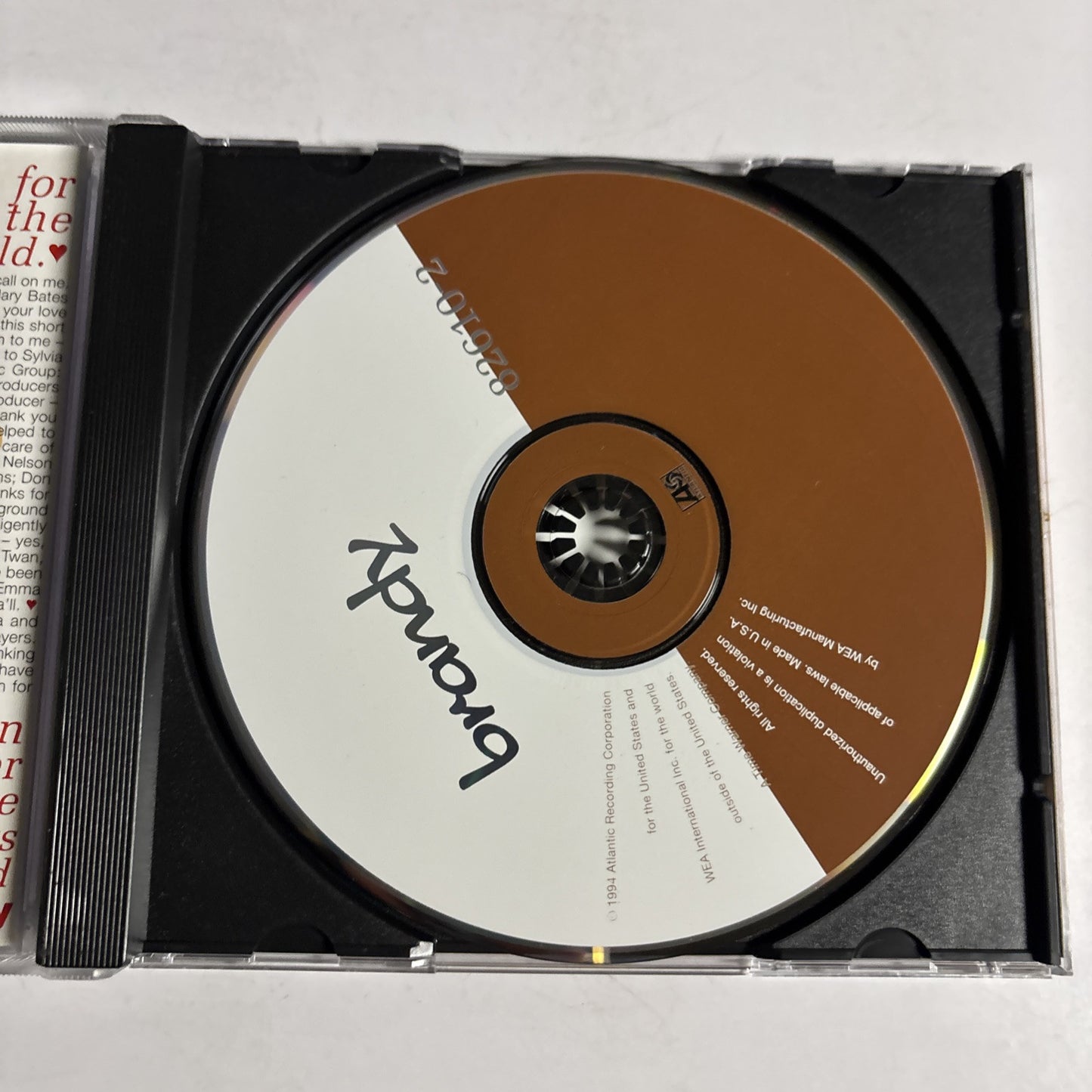 Brandy – Brandy (CD, 1994) 82610-2