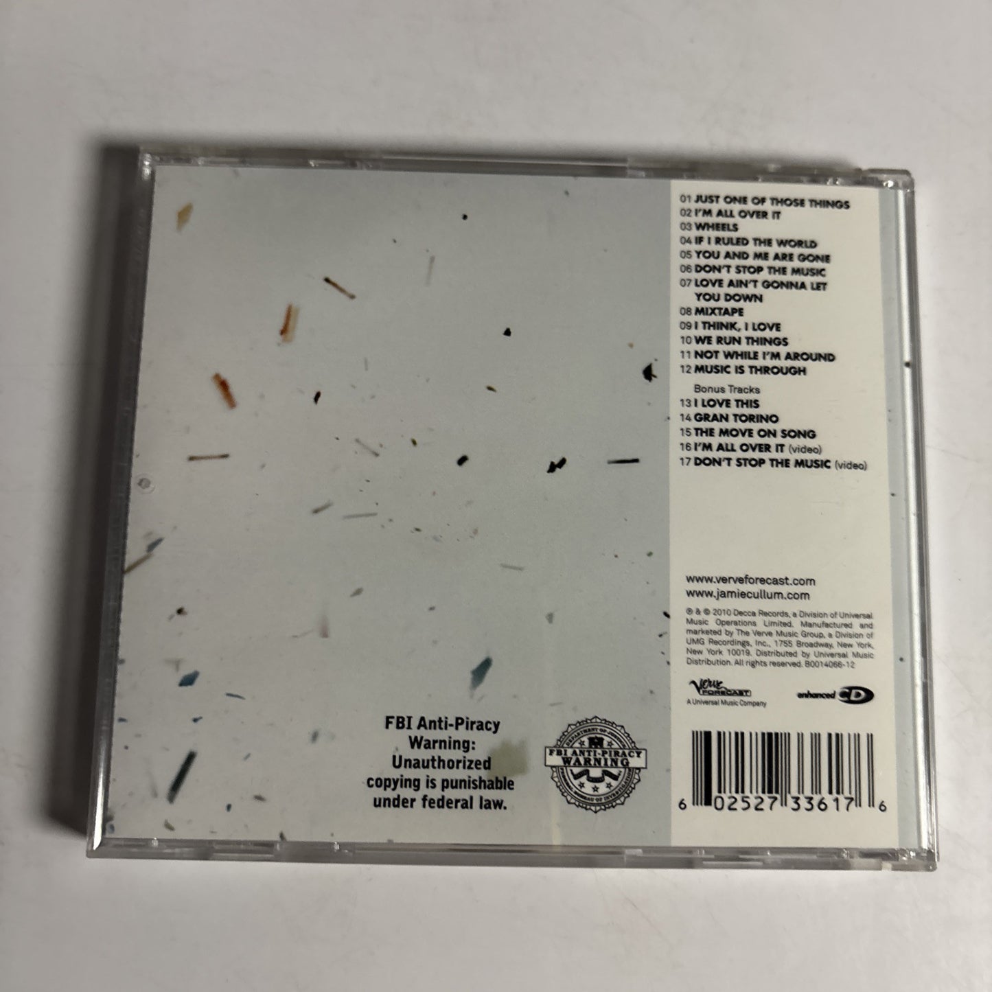 Jamie Cullum – The Pursuit (CD, 2010) CDP 7 84459 4