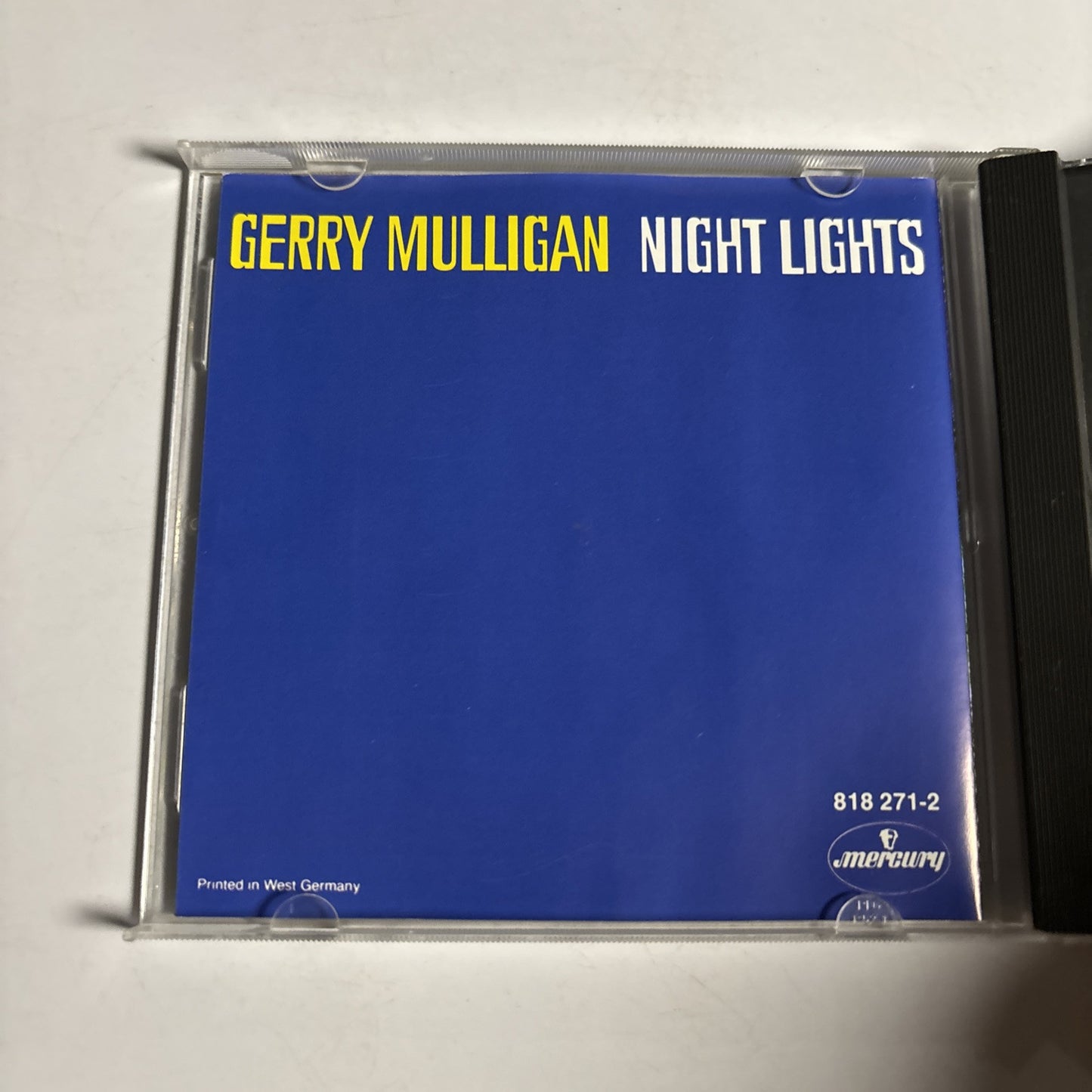 Gerry Mulligan – Night Lights (CD, 1963) 818 271-2 Germany