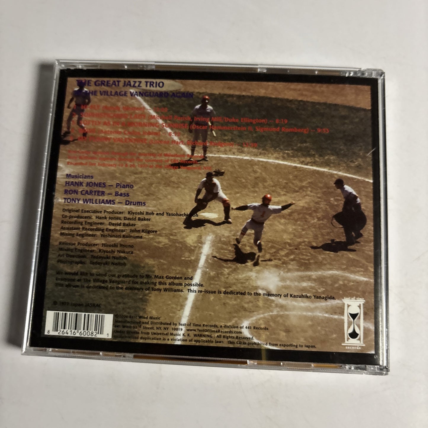 The Great Jazz Trio – At The Village Vanguard Again (CD, 2005) TOT-8