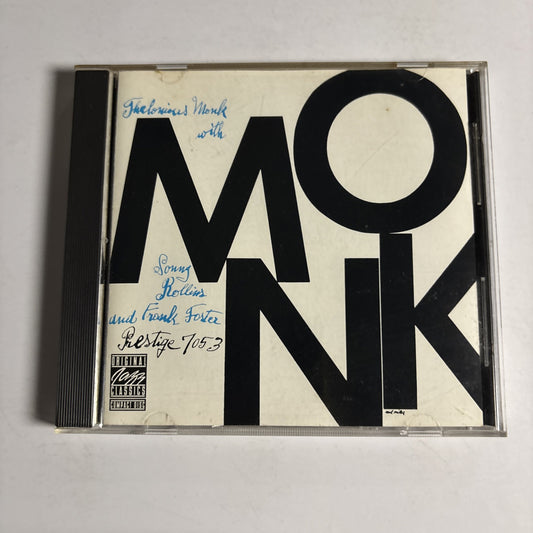 Thelonious Monk With Sonny Rollins & Frank Foster – Monk (CD 1989) OJCCD-016-2