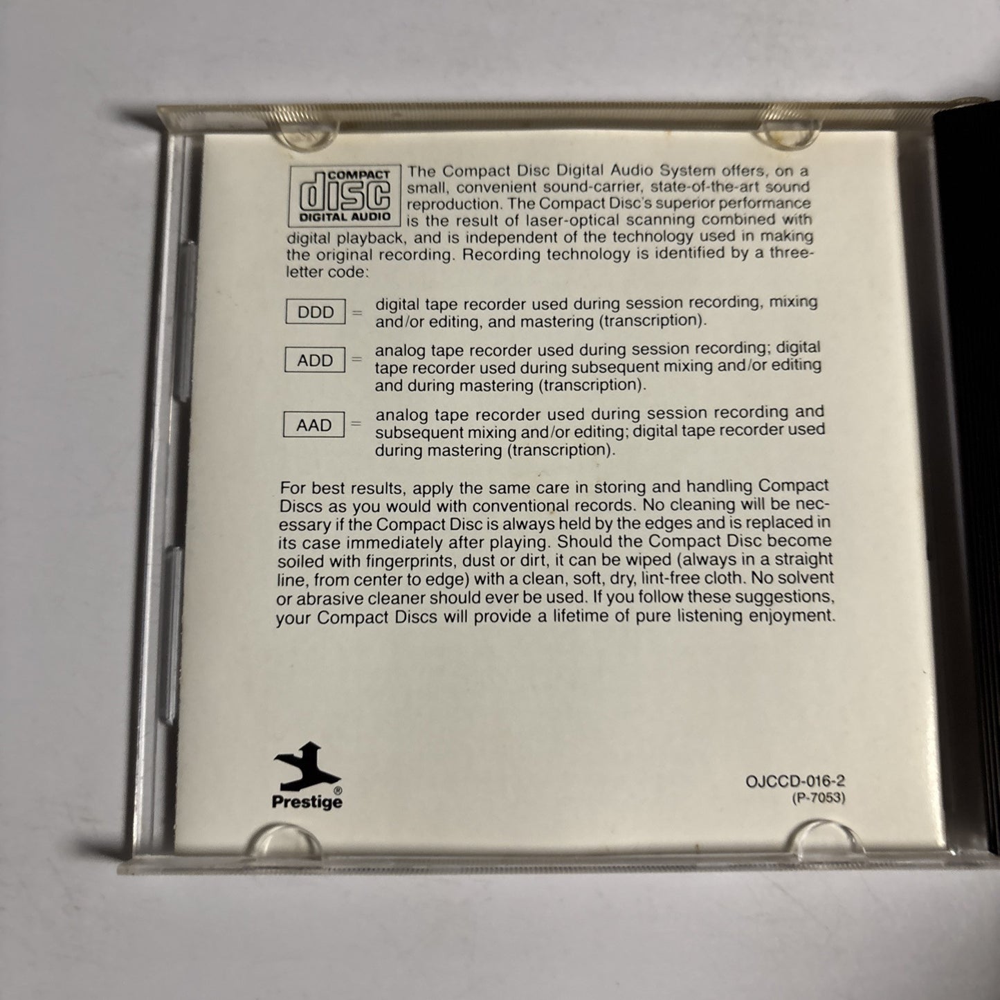 Thelonious Monk With Sonny Rollins & Frank Foster – Monk (CD 1989) OJCCD-016-2