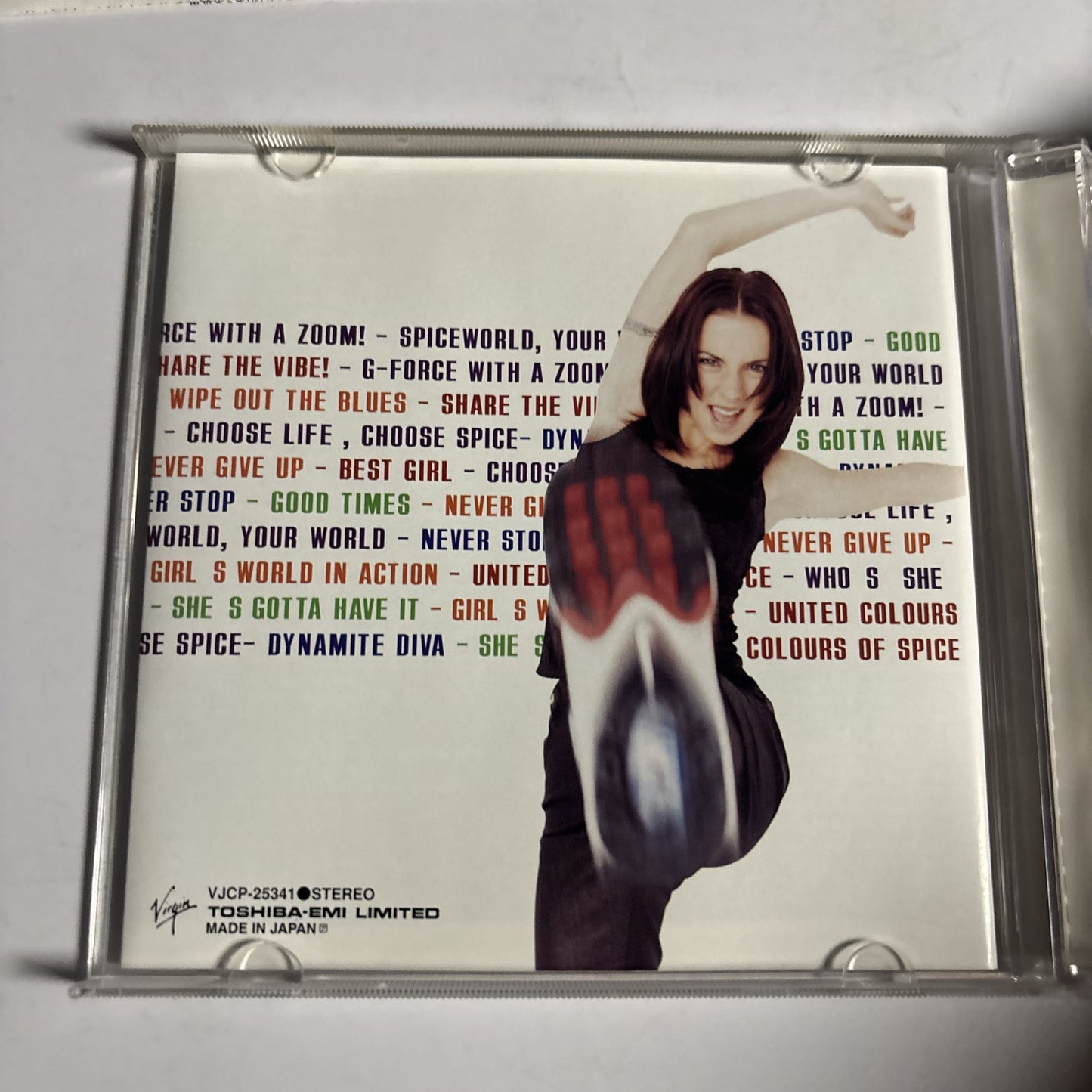Spice Girls – Spiceworld (CD, 1997) vjcp-25341 Japan obi