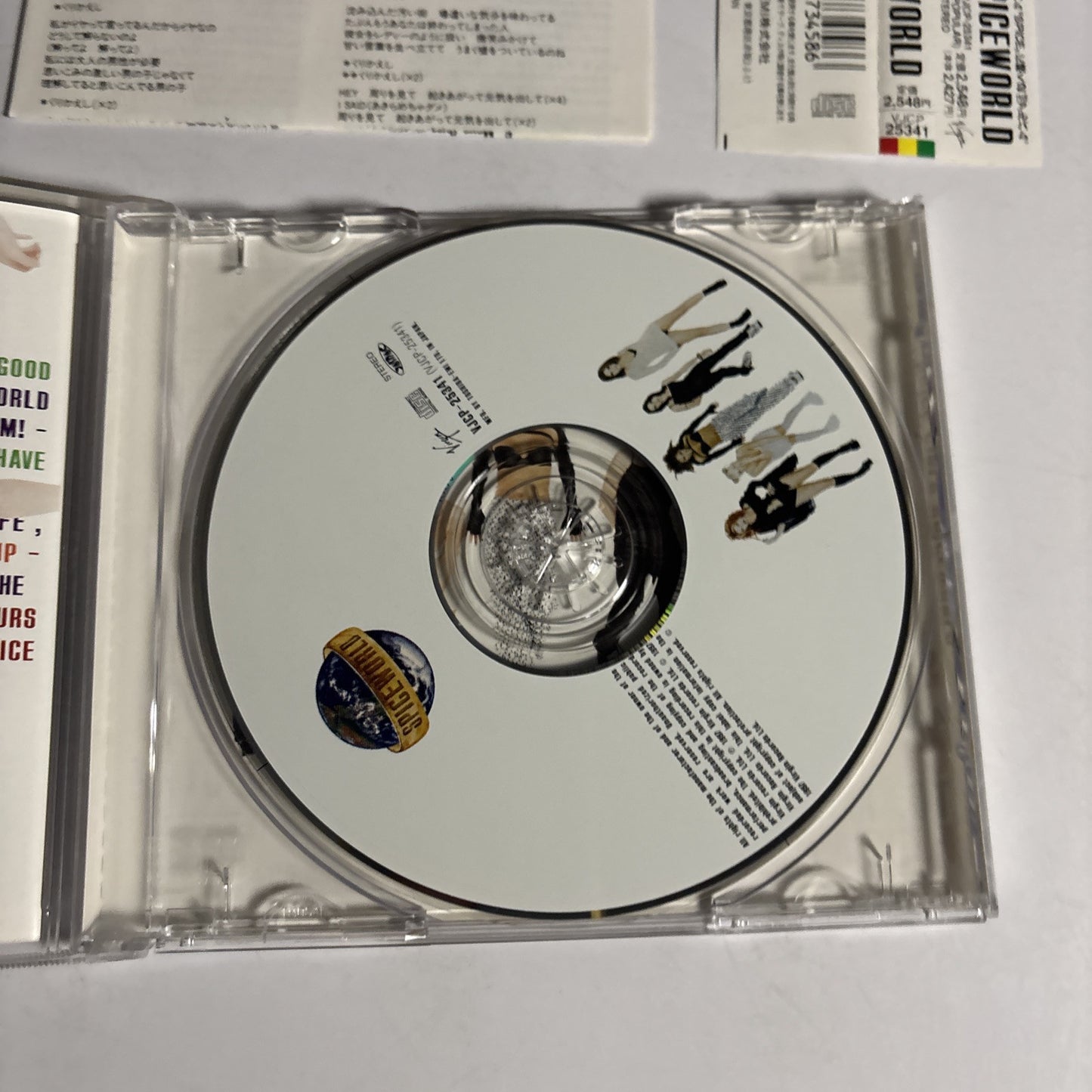 Spice Girls – Spiceworld (CD, 1997) vjcp-25341 Japan obi