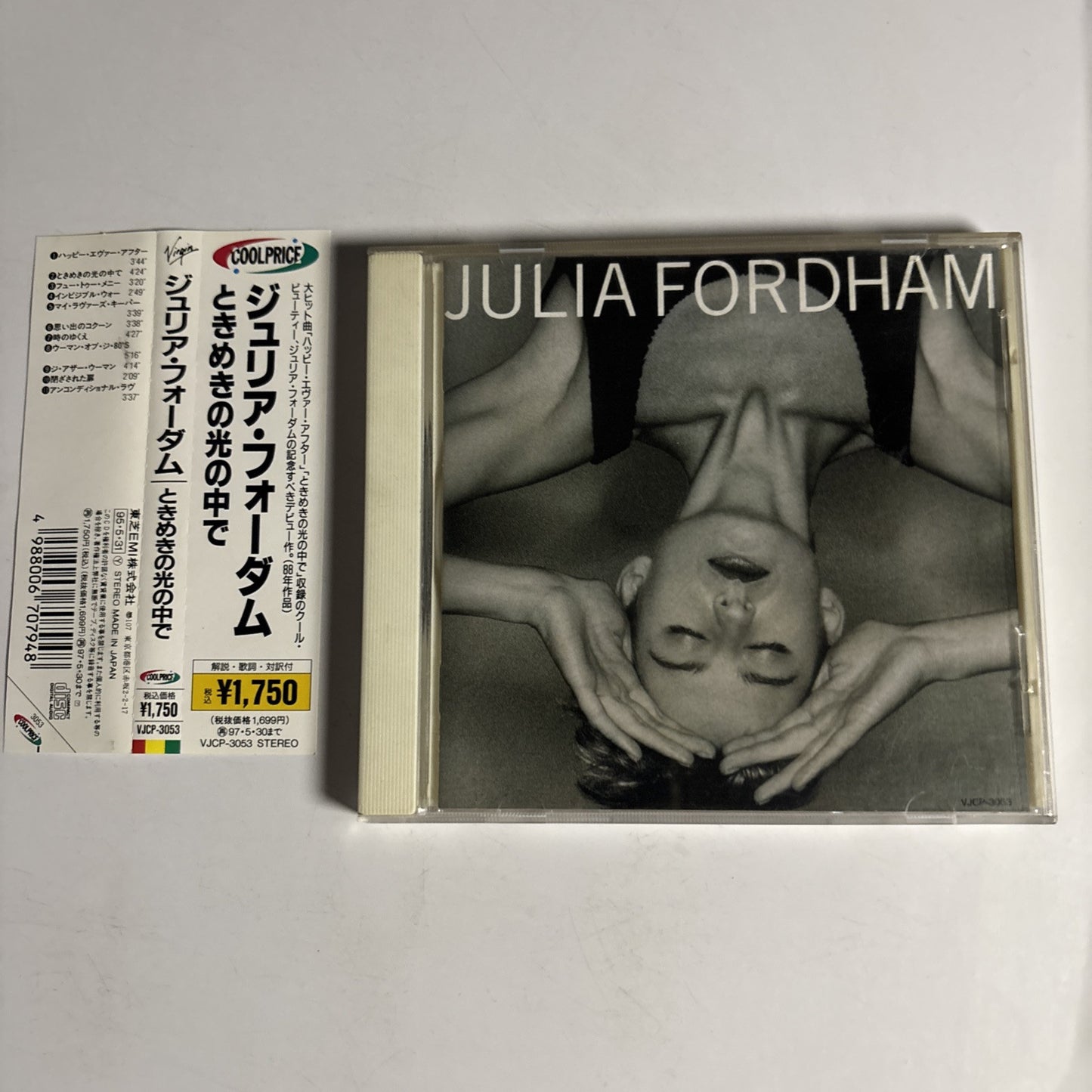 Julia Fordham – Julia Fordham (CD, 1995) vjcp-3053 Japan obi