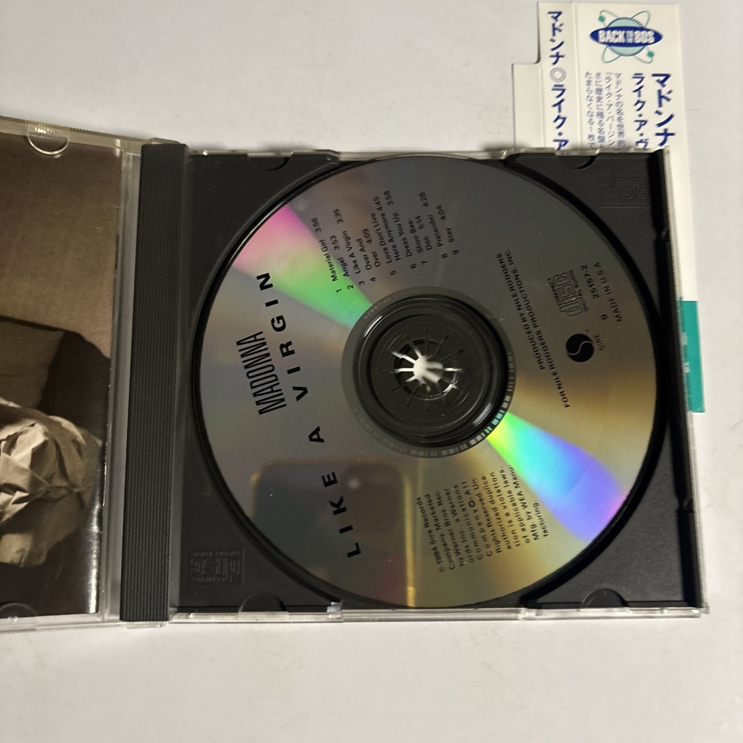 Madonna – Like A Virgin (CD, 1984) 9 25157-2