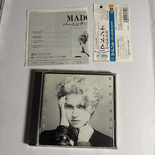 Madonna – Madonna (CD, 1983) 18p2-2700 Japan obi