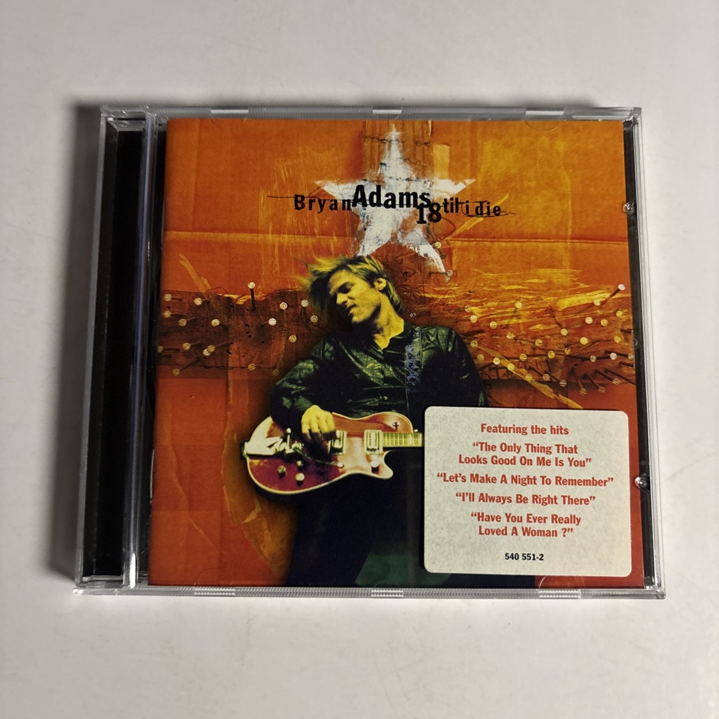 Bryan Adams – 18 Til I Die (CD, 1996) 540 551-2
