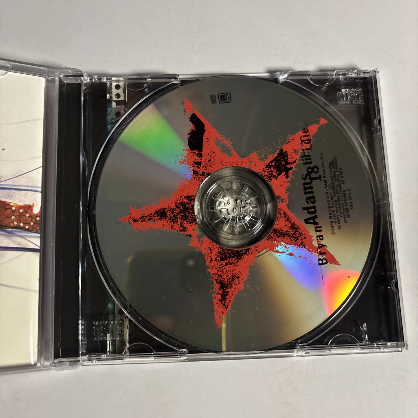 Bryan Adams – 18 Til I Die (CD, 1996) 540 551-2