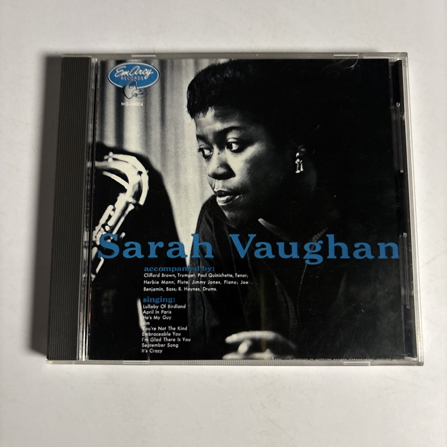 Sarah Vaughan With Clifford Brown – Sarah Vaughan With Clifford Brown (CD, 1955)