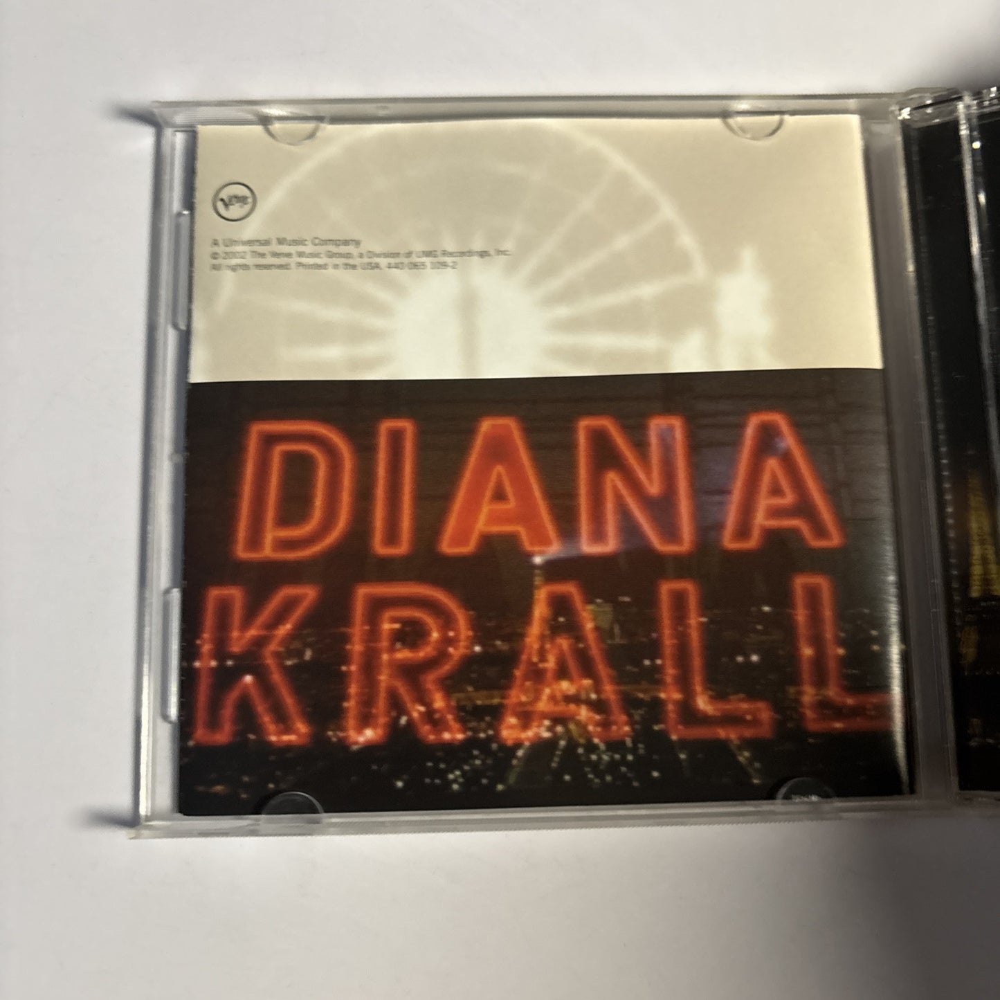 Diana Krall – Live In Paris (CD, 2002)