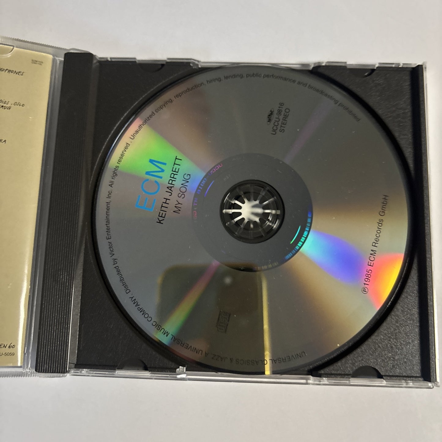 Keith Jarrett – My Song (CD, 2003) uccu-5059 Japan