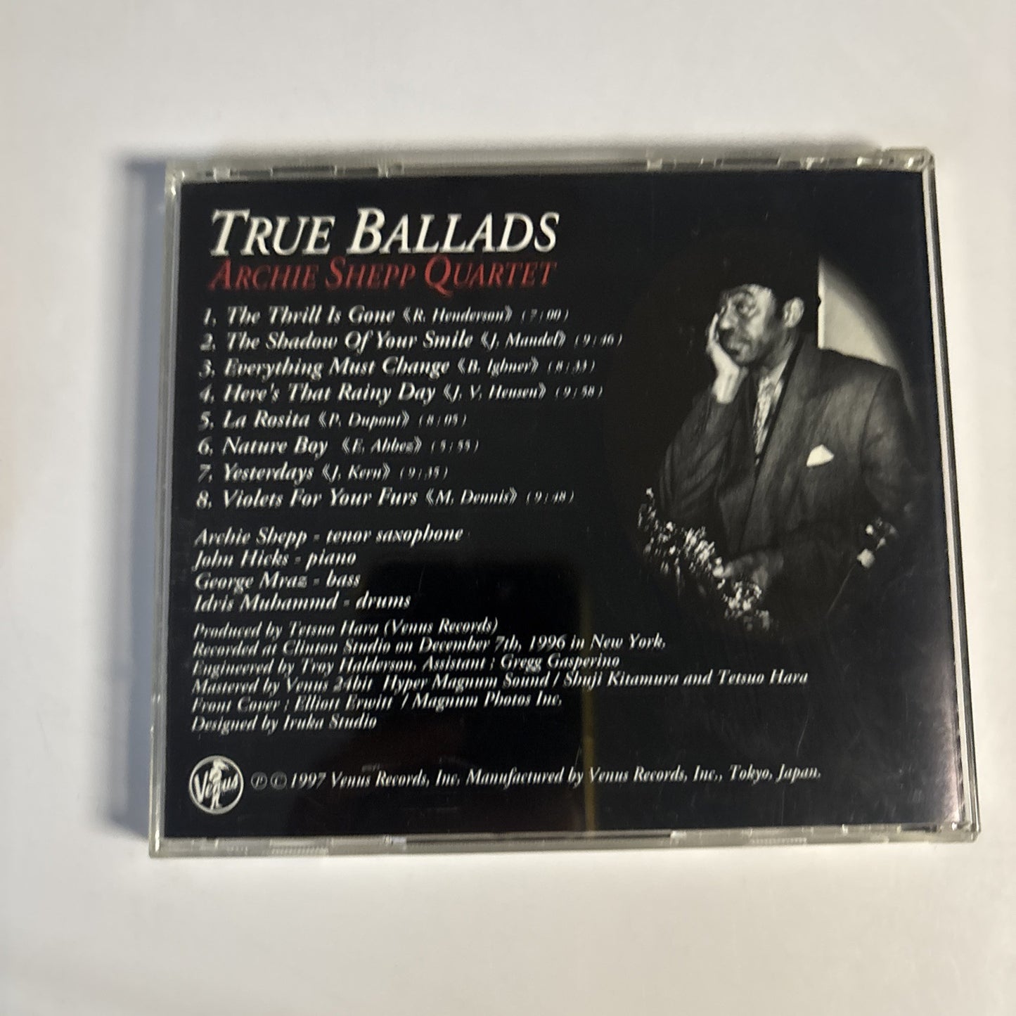 Archie Shepp Quartet – True Ballads (CD, 1997) tkcv-35024 Japan