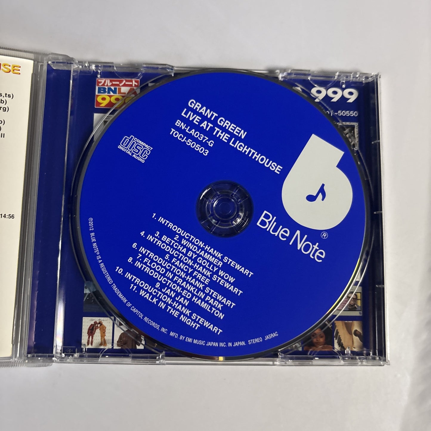Grant Green – Live At The Lighthouse (CD, 2012) tocj-50503 Japan