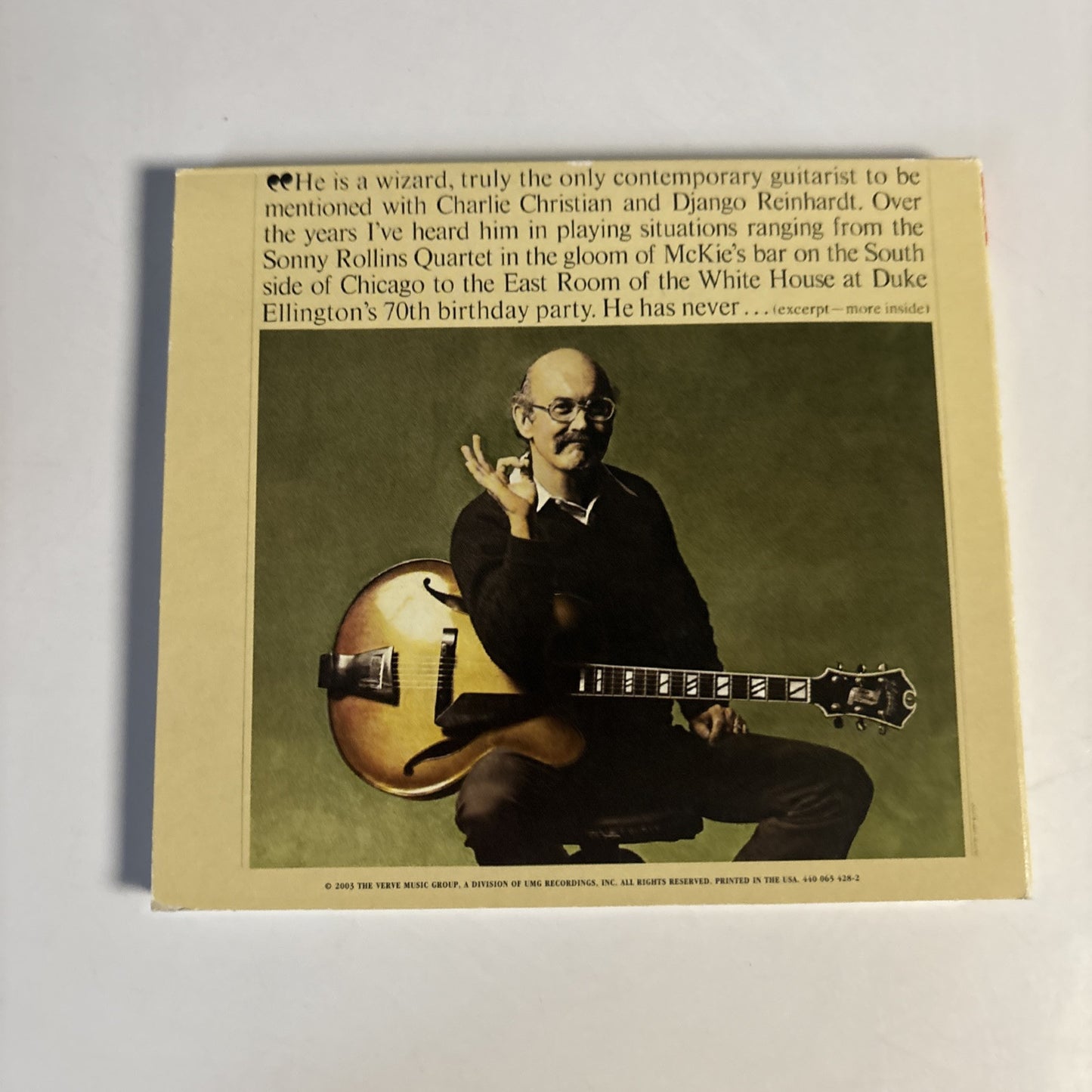 Jim Hall – Jim Hall Live! (CD, 1975) SP-705  Digipak