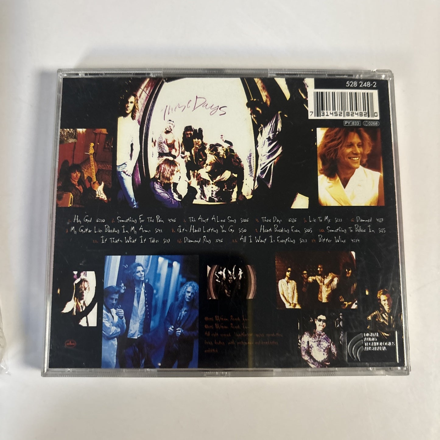 Bon Jovi – These Days (CD, 1995) 528 248-2