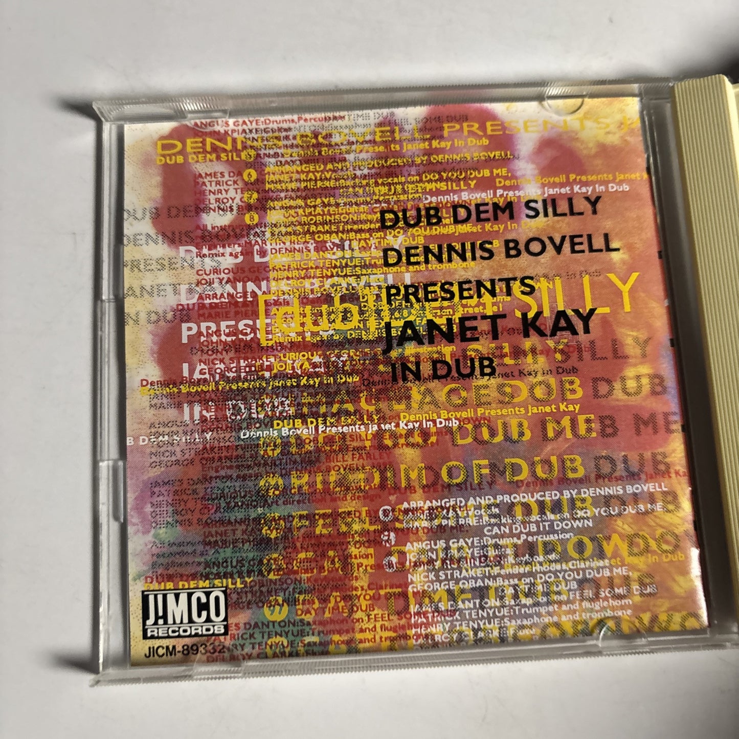 Janet Kay – Dub Dem Silly (CD, 1993) jicm-89332 Japan