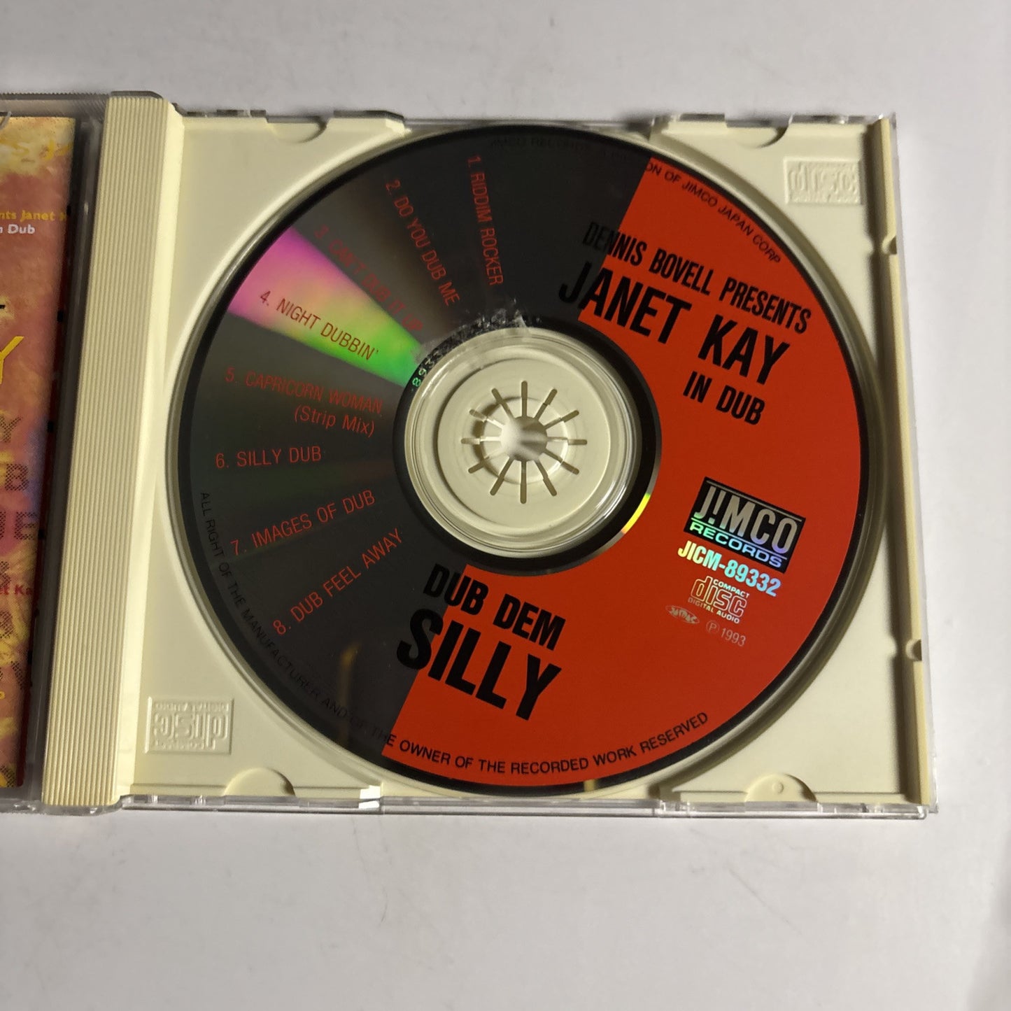 Janet Kay – Dub Dem Silly (CD, 1993) jicm-89332 Japan