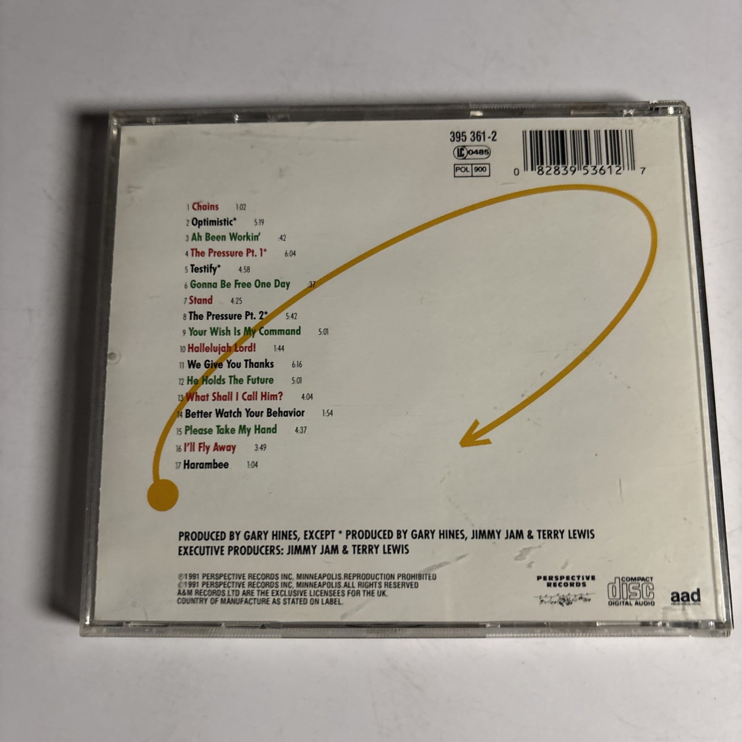 Sounds Of Blackness – The Evolution Of Gospel (CD, 1991) 395 361-2