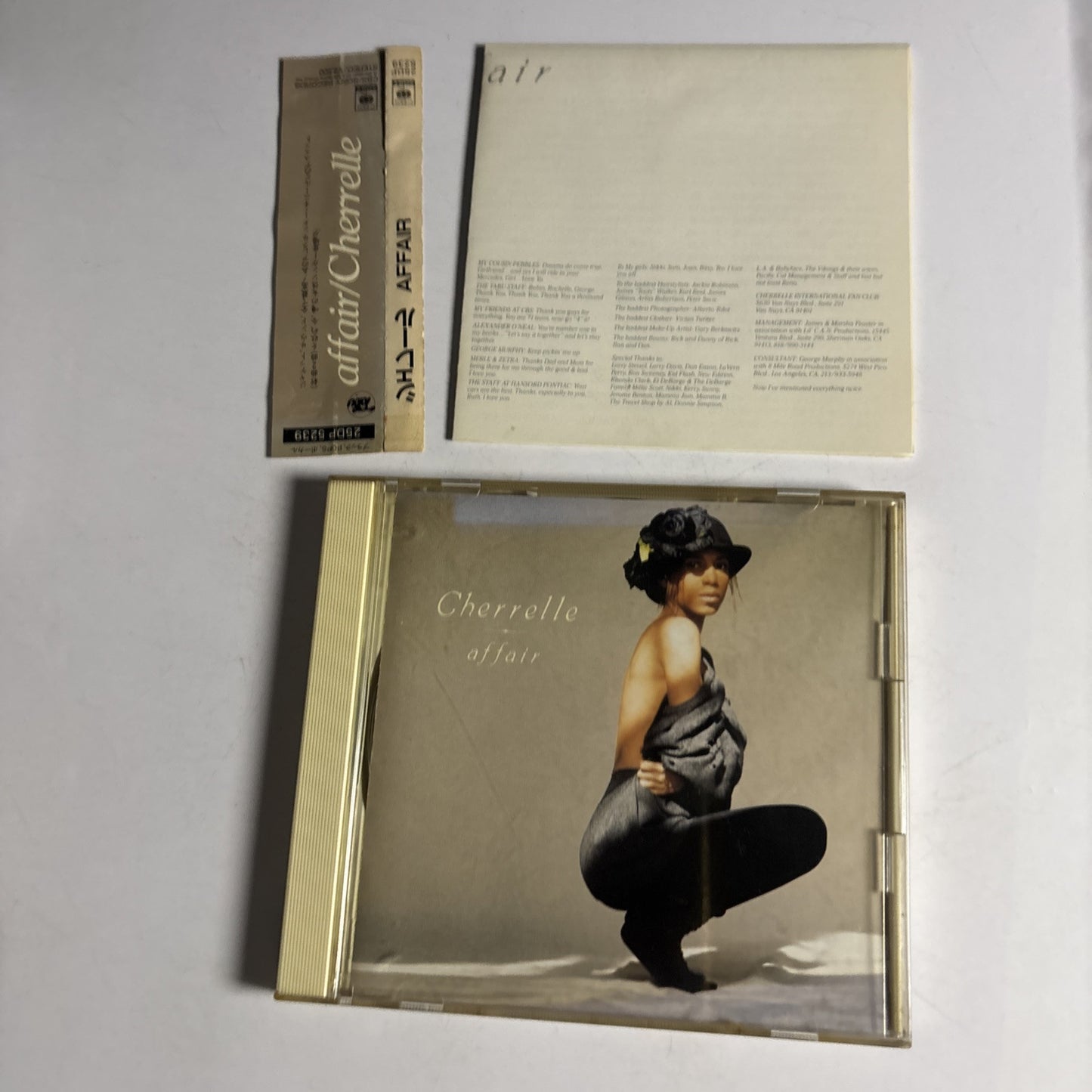 Cherrelle – Affair (CD, 1988) 25dp-5239 Japan obi, PROMO