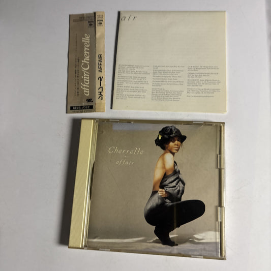 Cherrelle – Affair (CD, 1988) 25dp-5239 Japan obi, PROMO