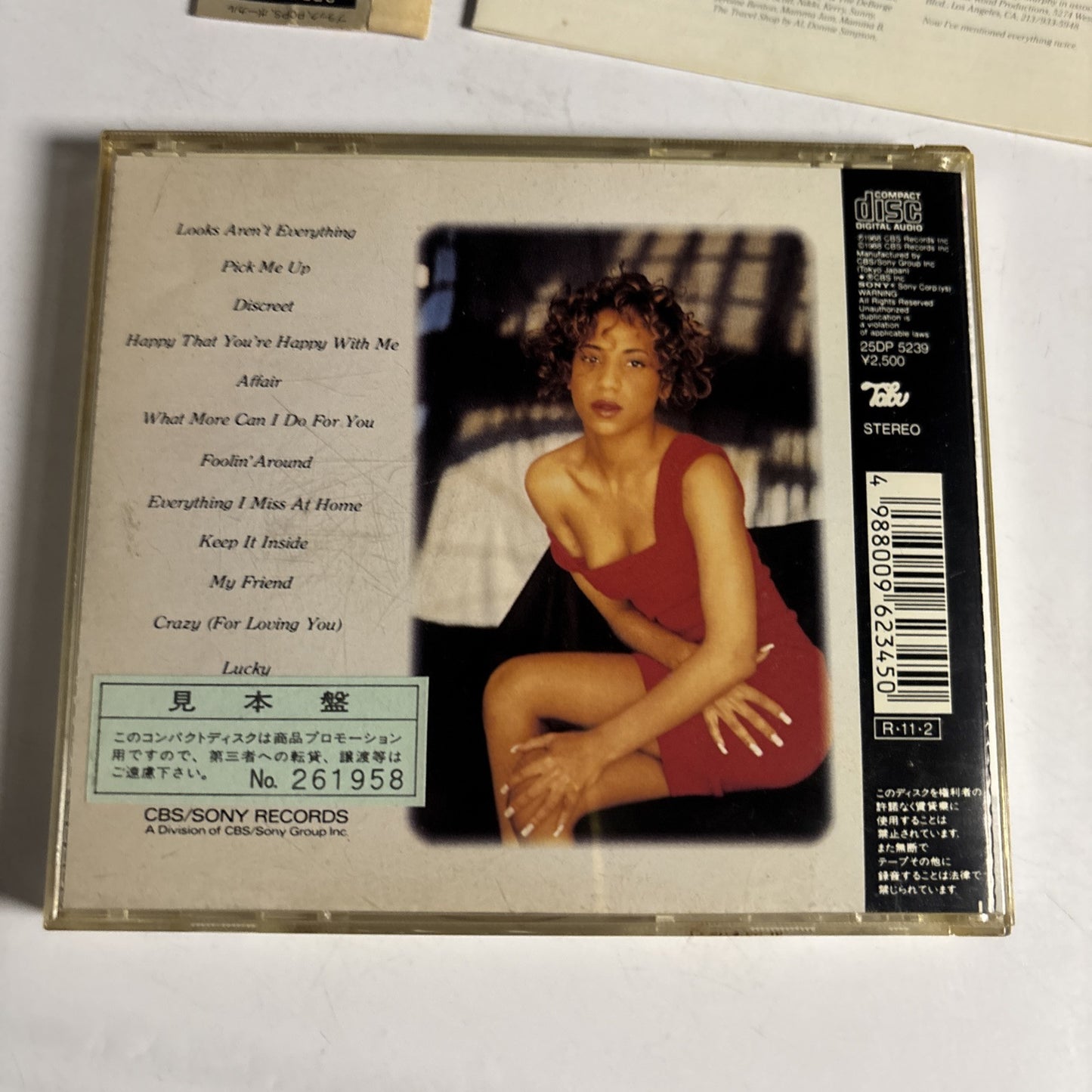 Cherrelle – Affair (CD, 1988) 25dp-5239 Japan obi, PROMO