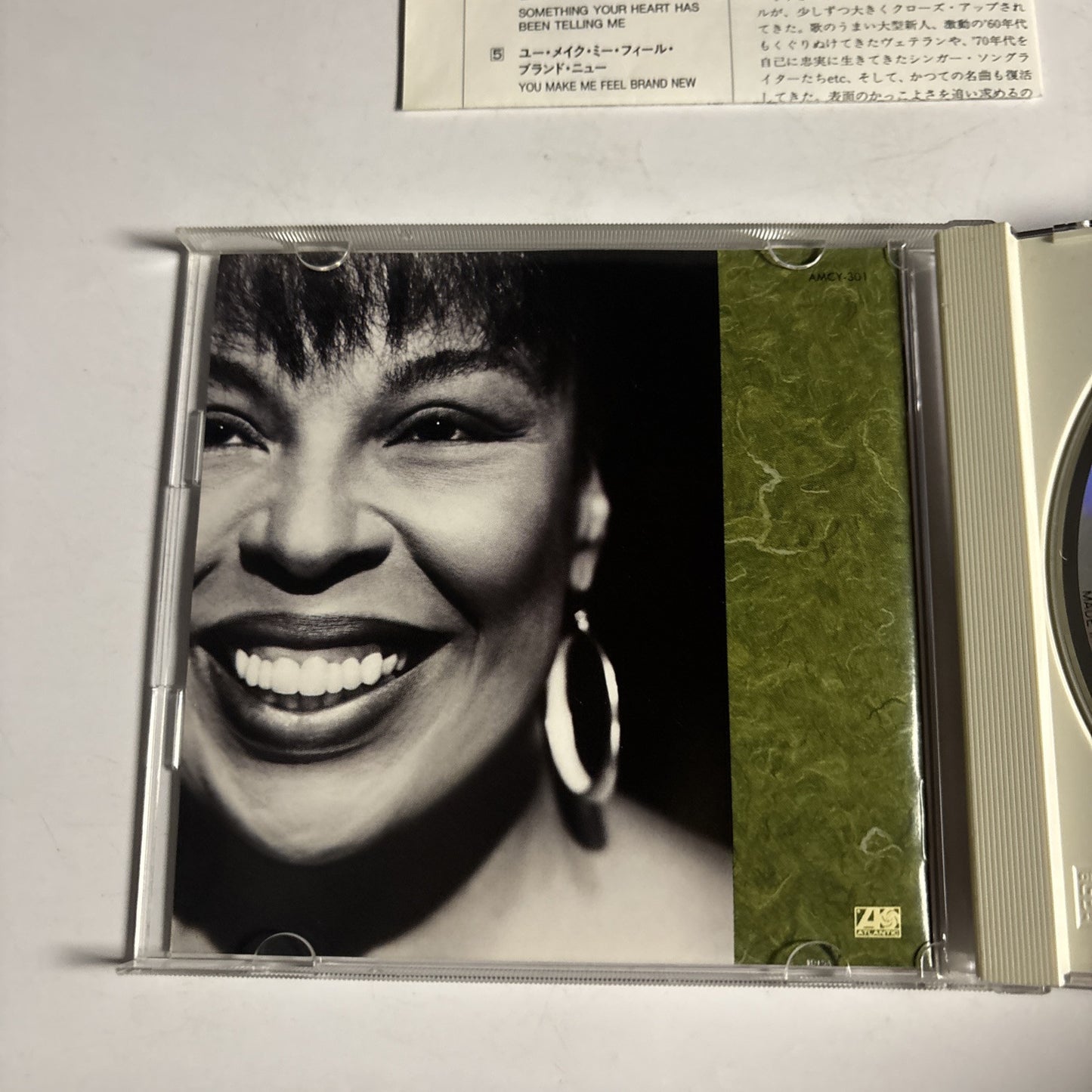 Roberta Flack – Set The Night To Music (CD, 1991) amcy-301 Japan