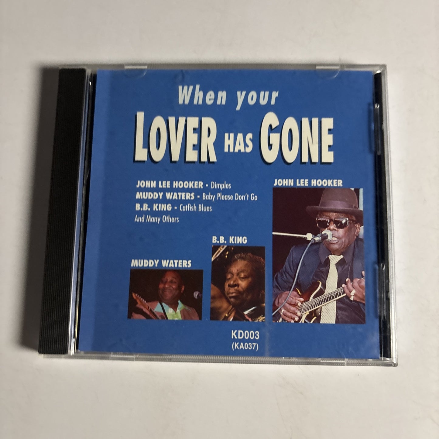 Various – When Your Lover Has Gone (25 Blues & Soul Hits) CD KD003