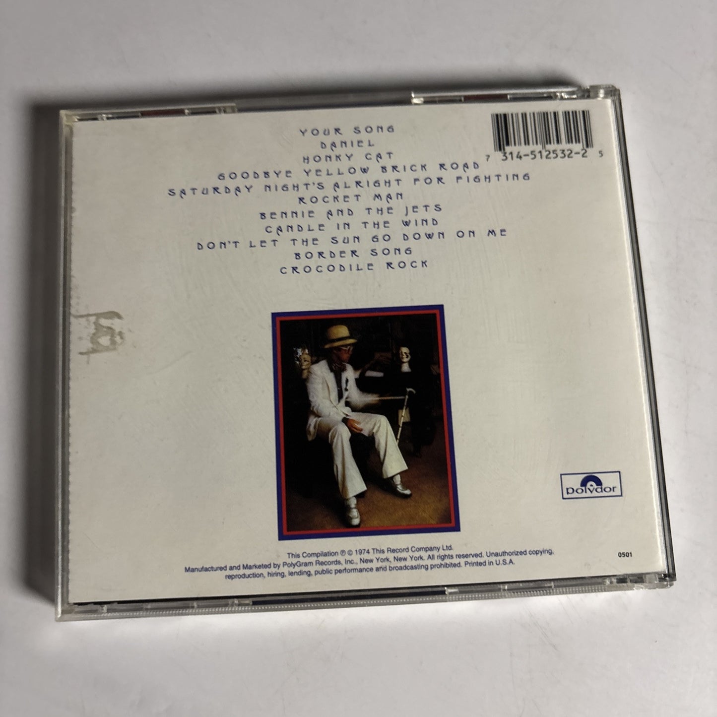 Elton John – Greatest Hits (CD, 1974) ST-52099