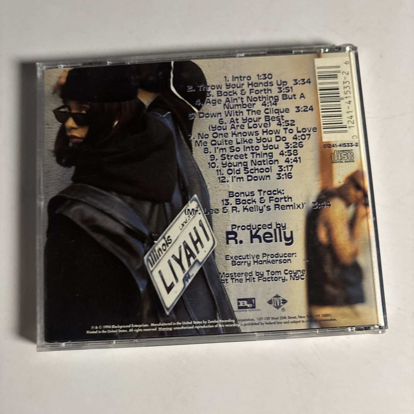 Aaliyah – Age Ain't Nothing But A Number (CD, 1994)