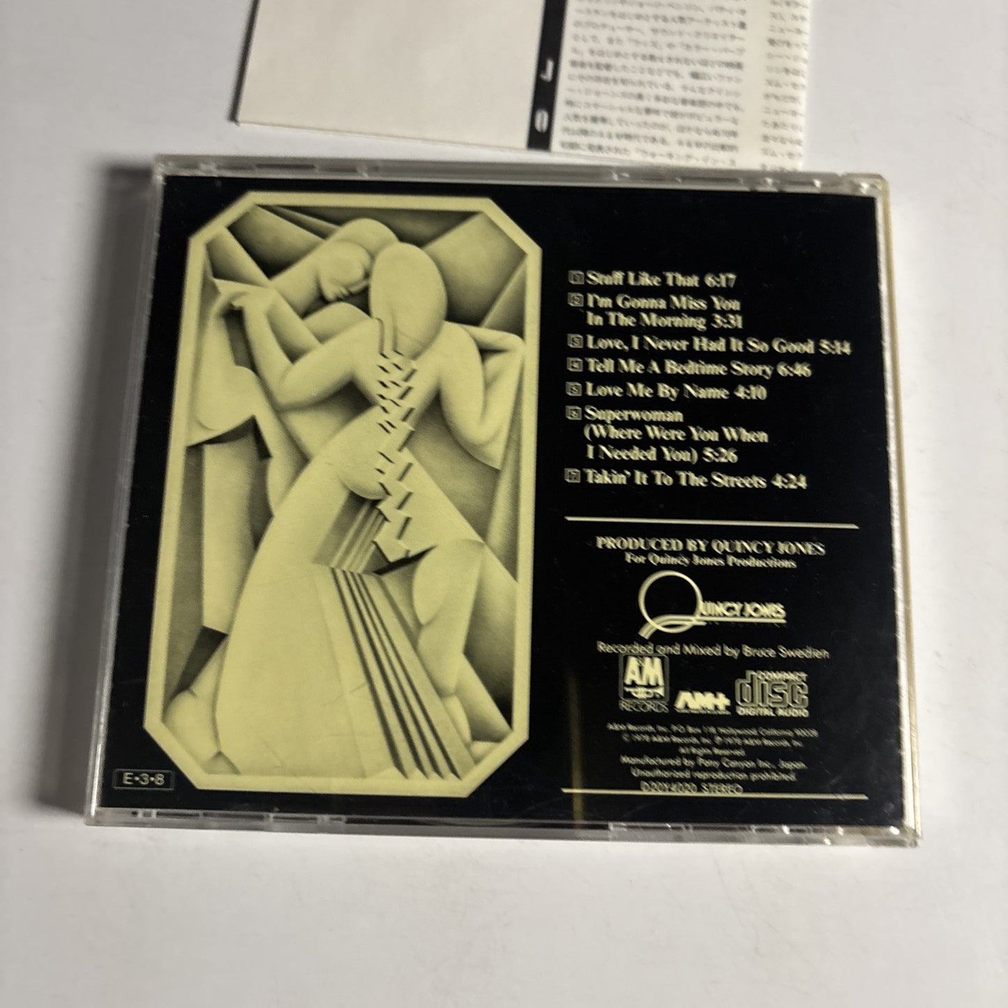 Quincy Jones – Sounds ... And Stuff Like That!! (CD, 1989) d20y4020 Japan
