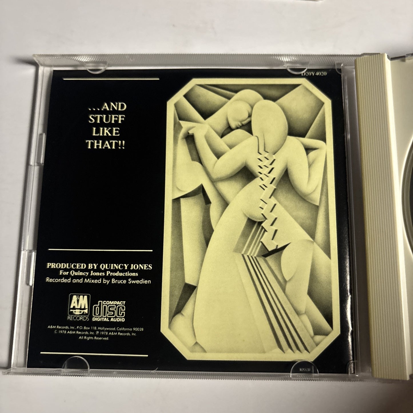 Quincy Jones – Sounds ... And Stuff Like That!! (CD, 1989) d20y4020 Japan