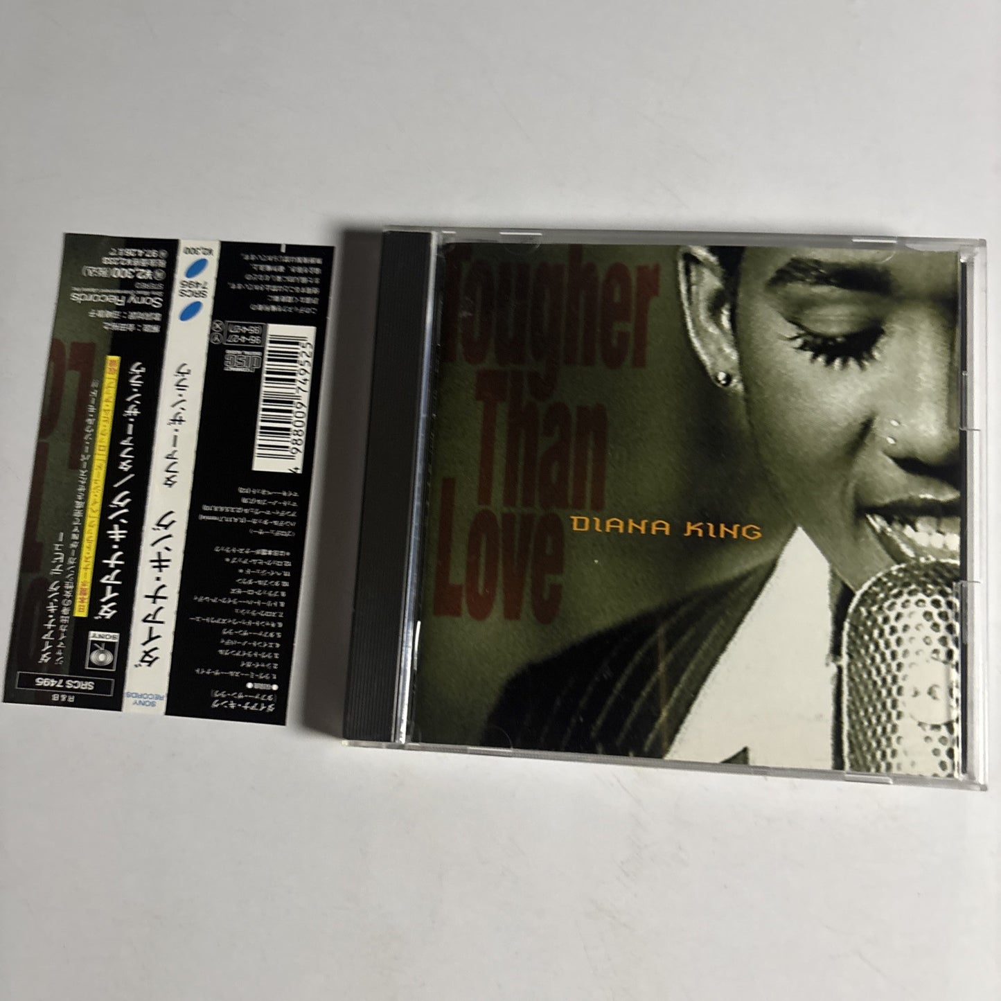 Diana King – Tougher Than Love (CD, 1995) srcs-7495 Japan obi