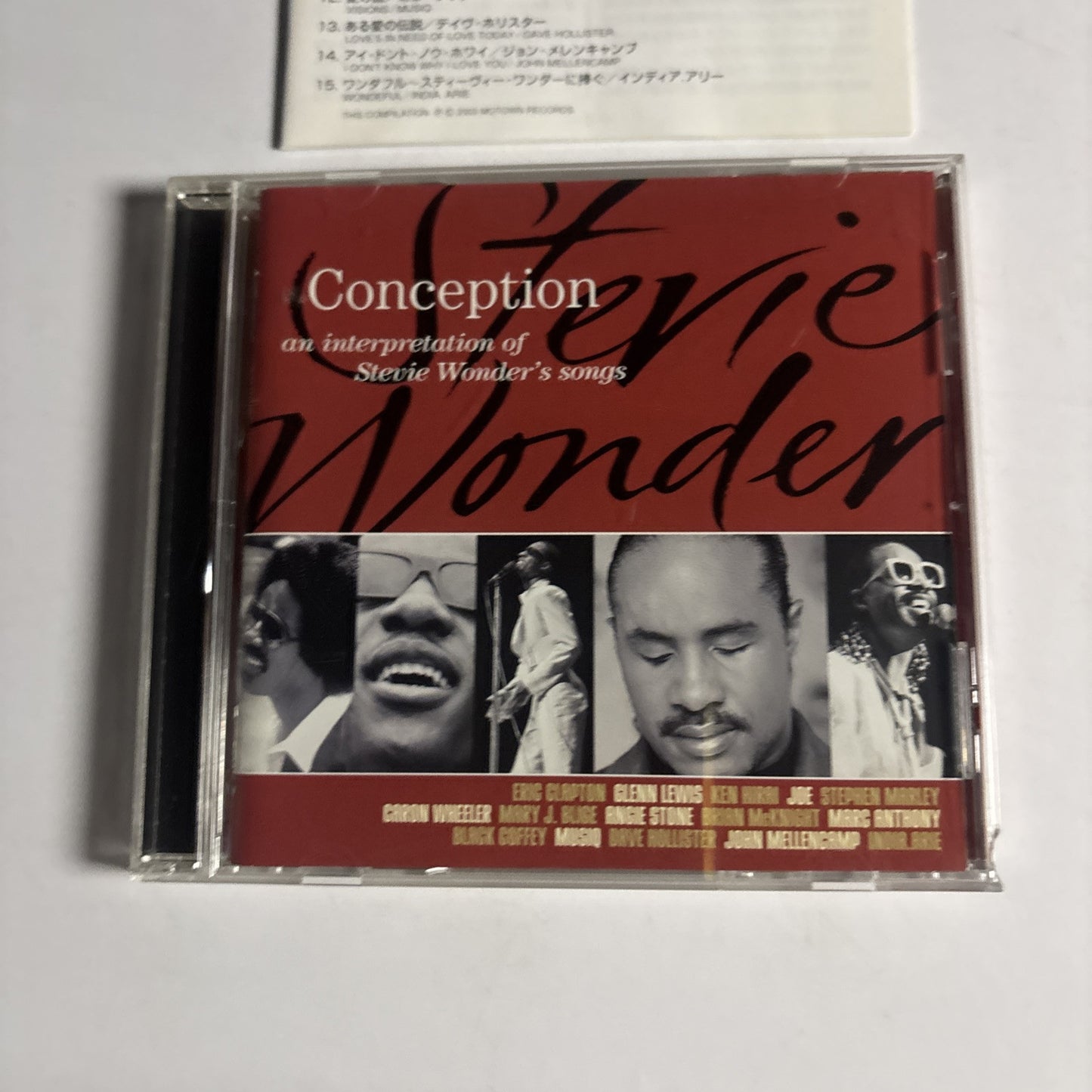 Conception: An Interpretation Of Stevie Wonder's Songs (CD 2003) uict-1020 Japan