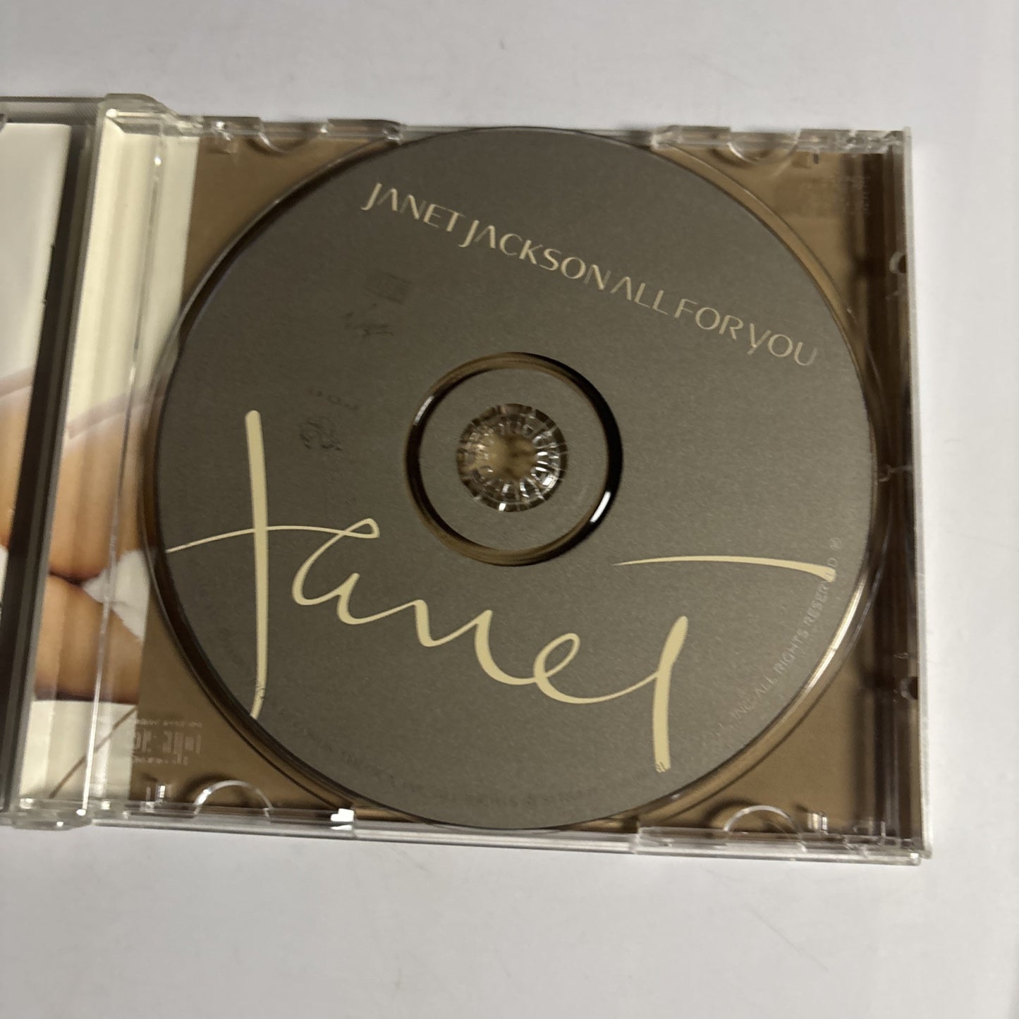 Janet Jackson – All For You (CD, 2001)