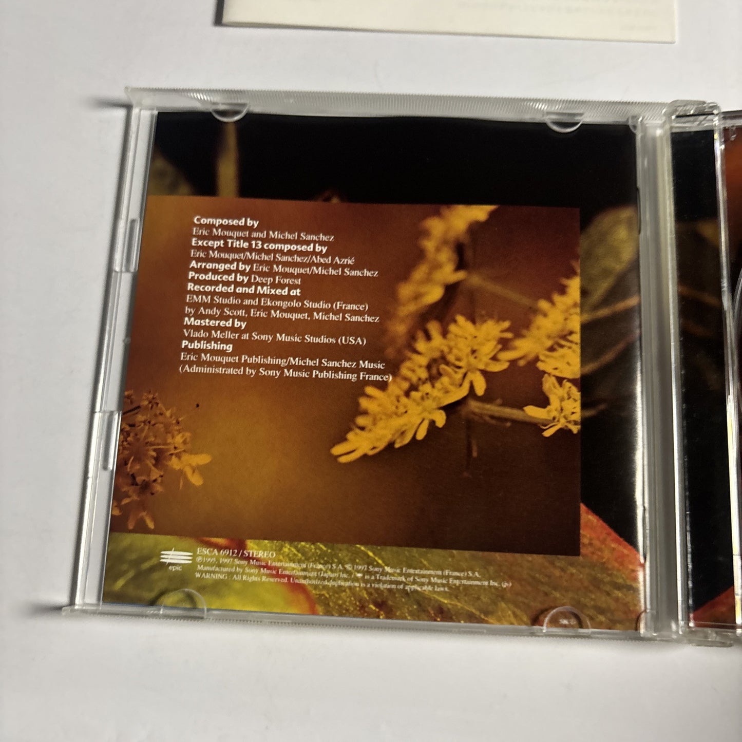 Deep Forest III – Comparsa (CD, 1998) ESCA 6912 Japan Bonus Track