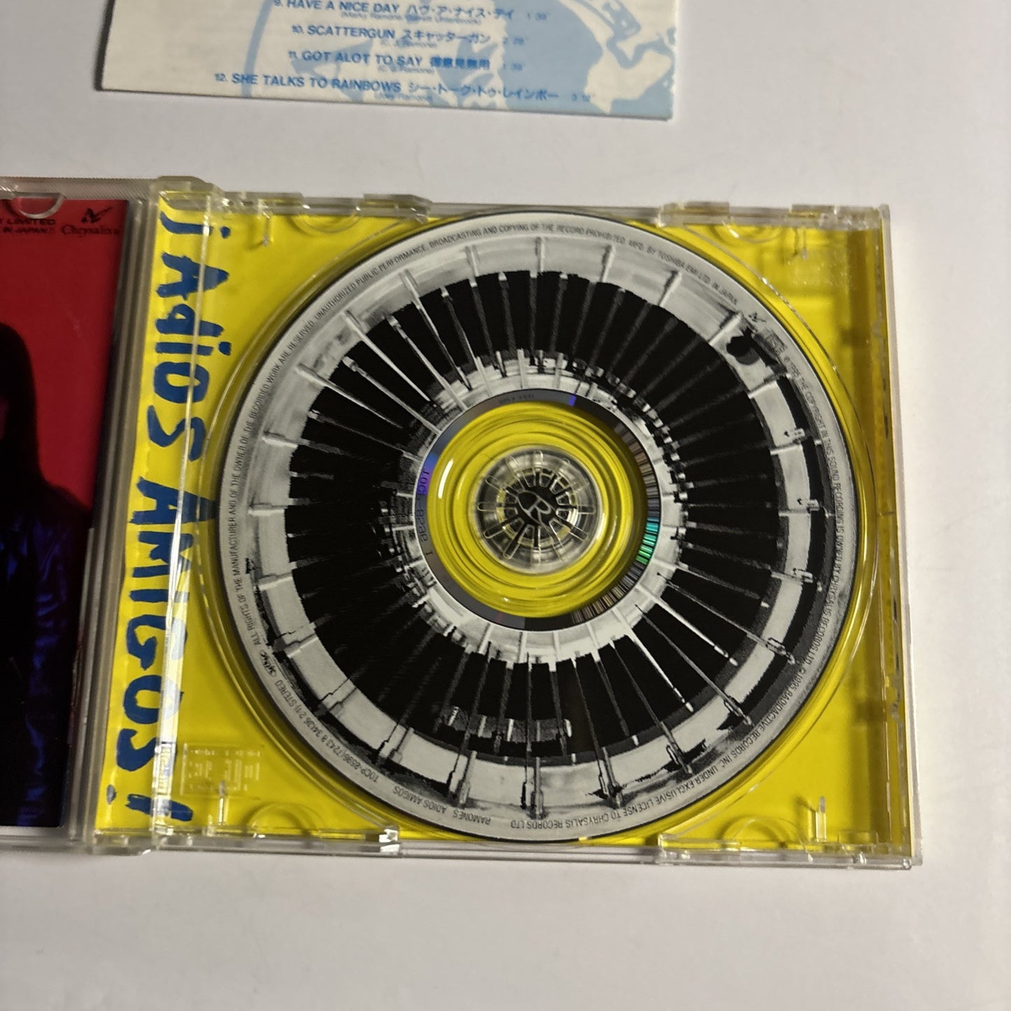 Ramones – ¡Adios Amigos! (CD, 1995) tocp-8596 Japan