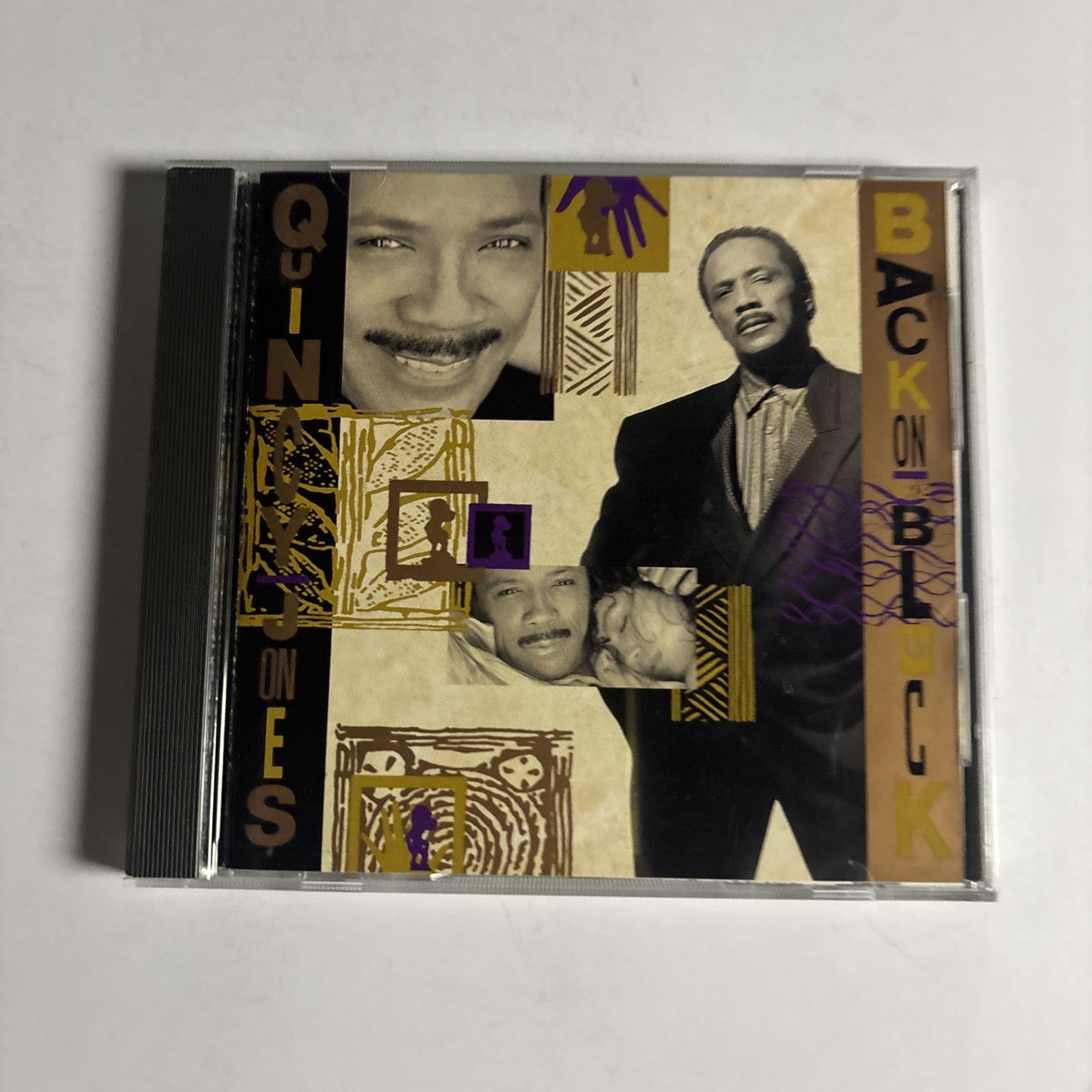 Quincy Jones – Back On The Block (CD, 1991) 22p2-3118 Japan