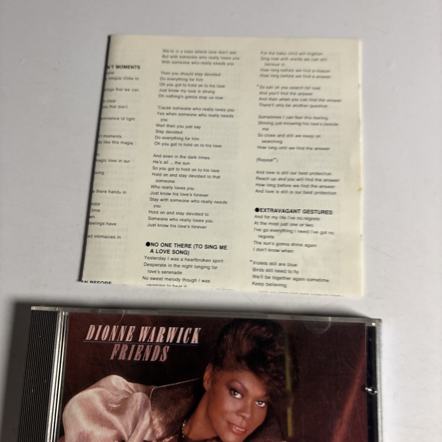 Dionne Warwick – Friends (CD, 1985) 32rd-49 Japan