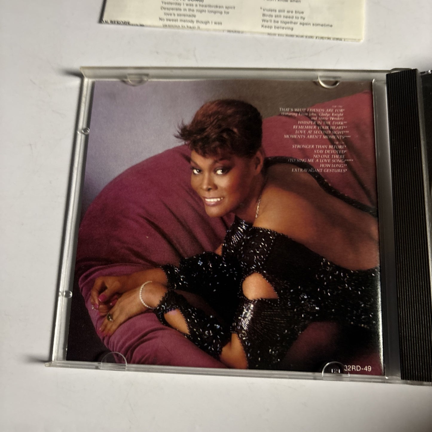 Dionne Warwick – Friends (CD, 1985) 32rd-49 Japan