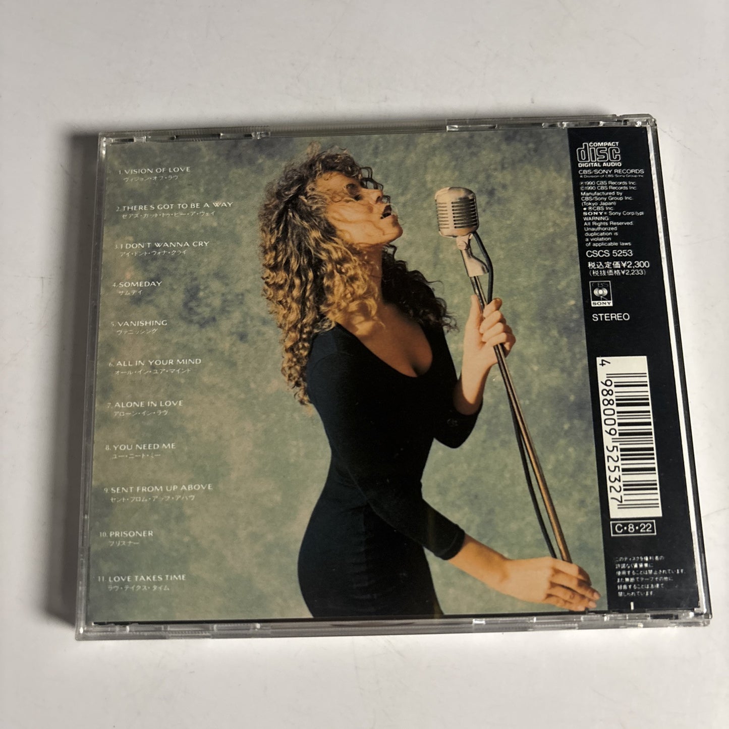 Mariah Carey – Mariah Carey (CD, 1990) cscs-5253 Japan