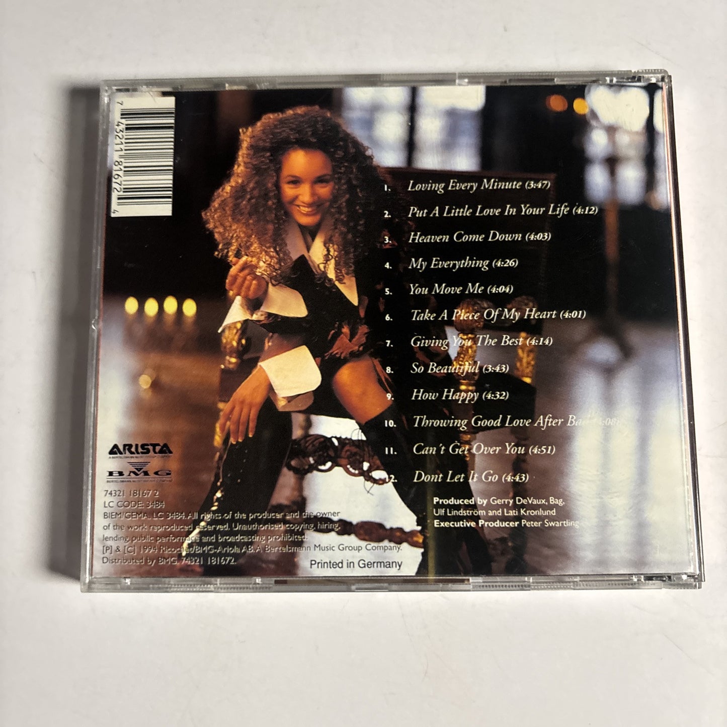 Jennifer Brown – Giving You The Best (CD, 1994)