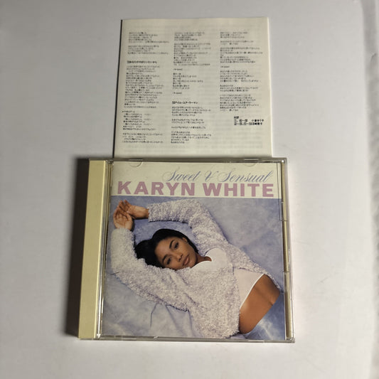 Karyn White – Sweet & Sensual (CD, 1995) wpcr-230 Japan