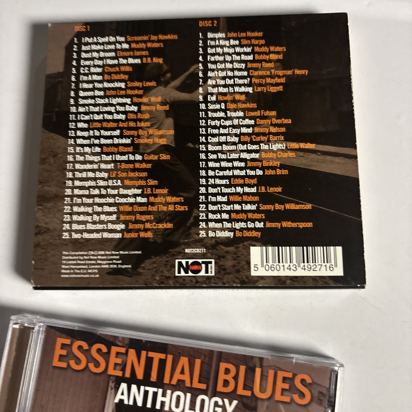 Various - Essential Blues Anthology (CD, 2008, 2-Disc) NOT2CD271