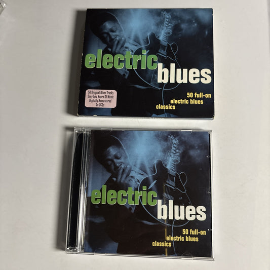 Electric Blues: 50 Full-on Electric Blues Classics (CD, 2010, 2-Disc) NOT2CD357