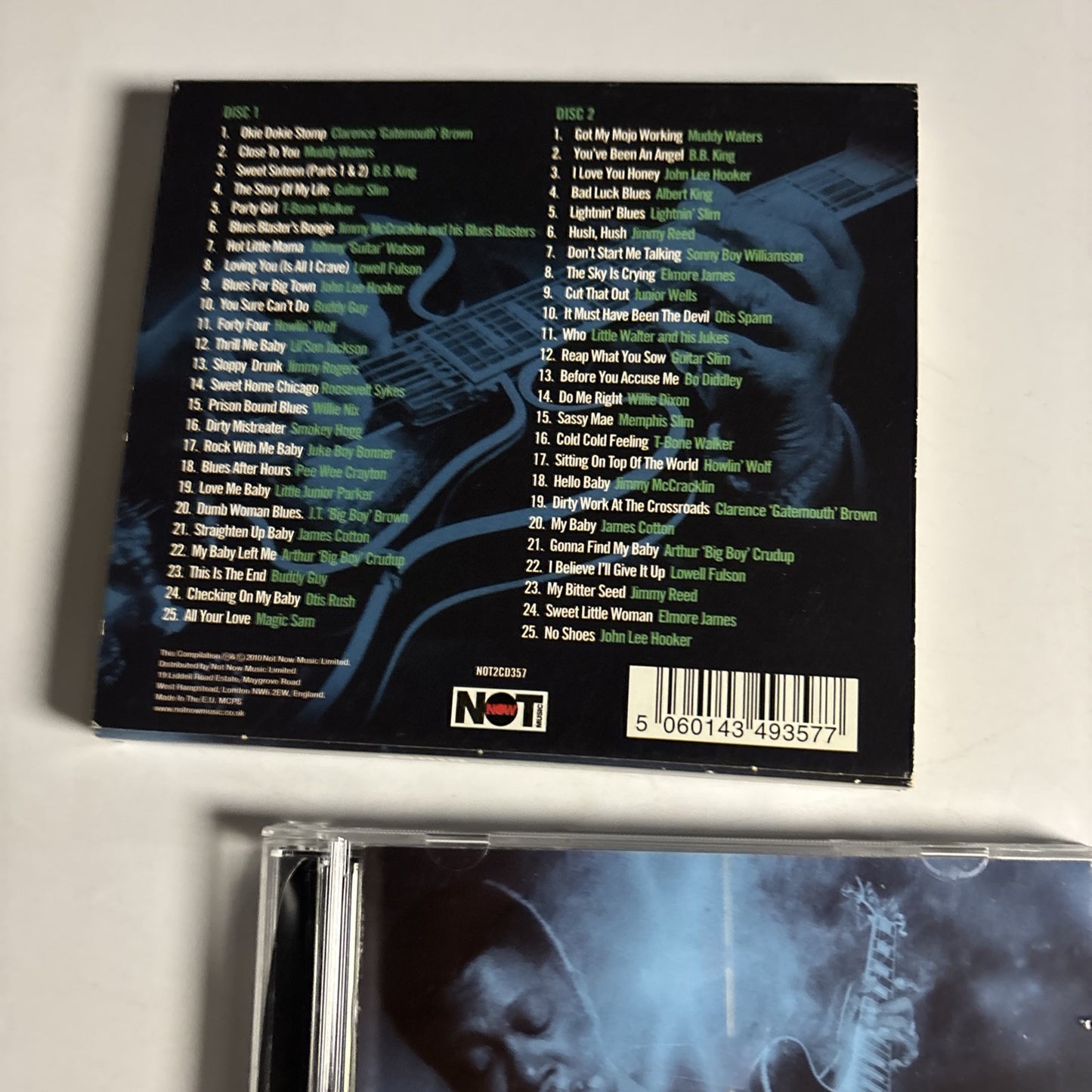 Electric Blues: 50 Full-on Electric Blues Classics (CD, 2010, 2-Disc) NOT2CD357
