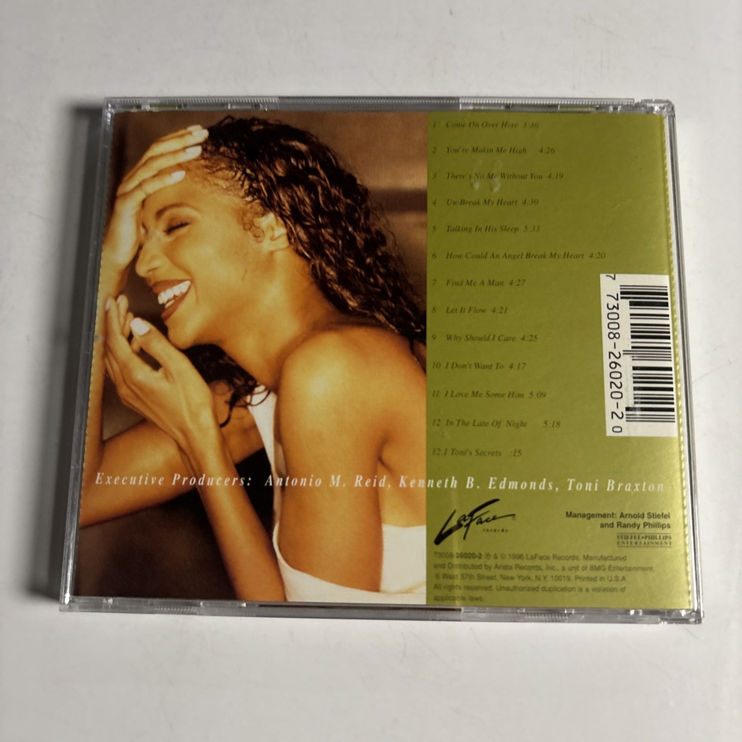 Toni Braxton – Secrets (CD, 1996)