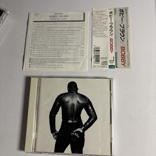 Bobby Brown – Bobby (CD, 1992) mvcm-110 Japan obi