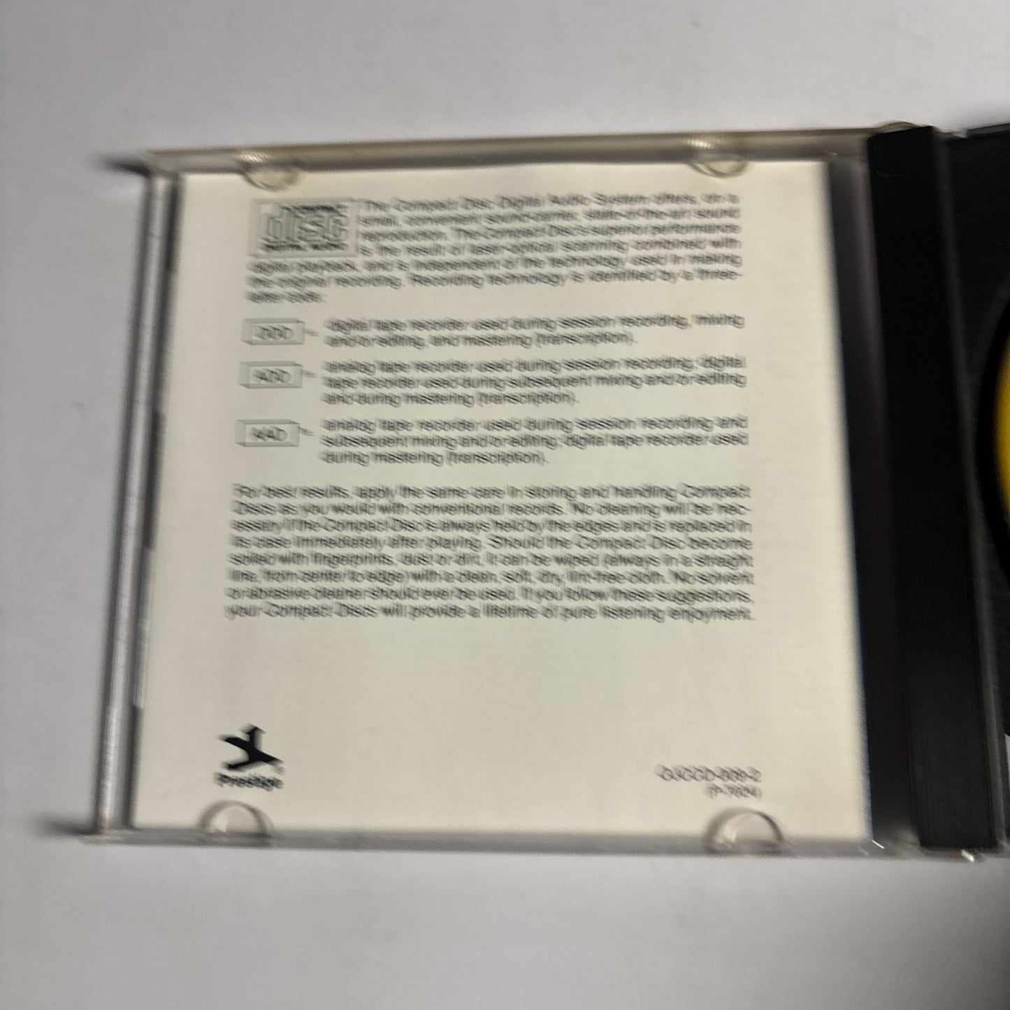 Sonny Stitt / Bud Powell / J.J. Johnson (CD, 1990) OJCCD-009-2