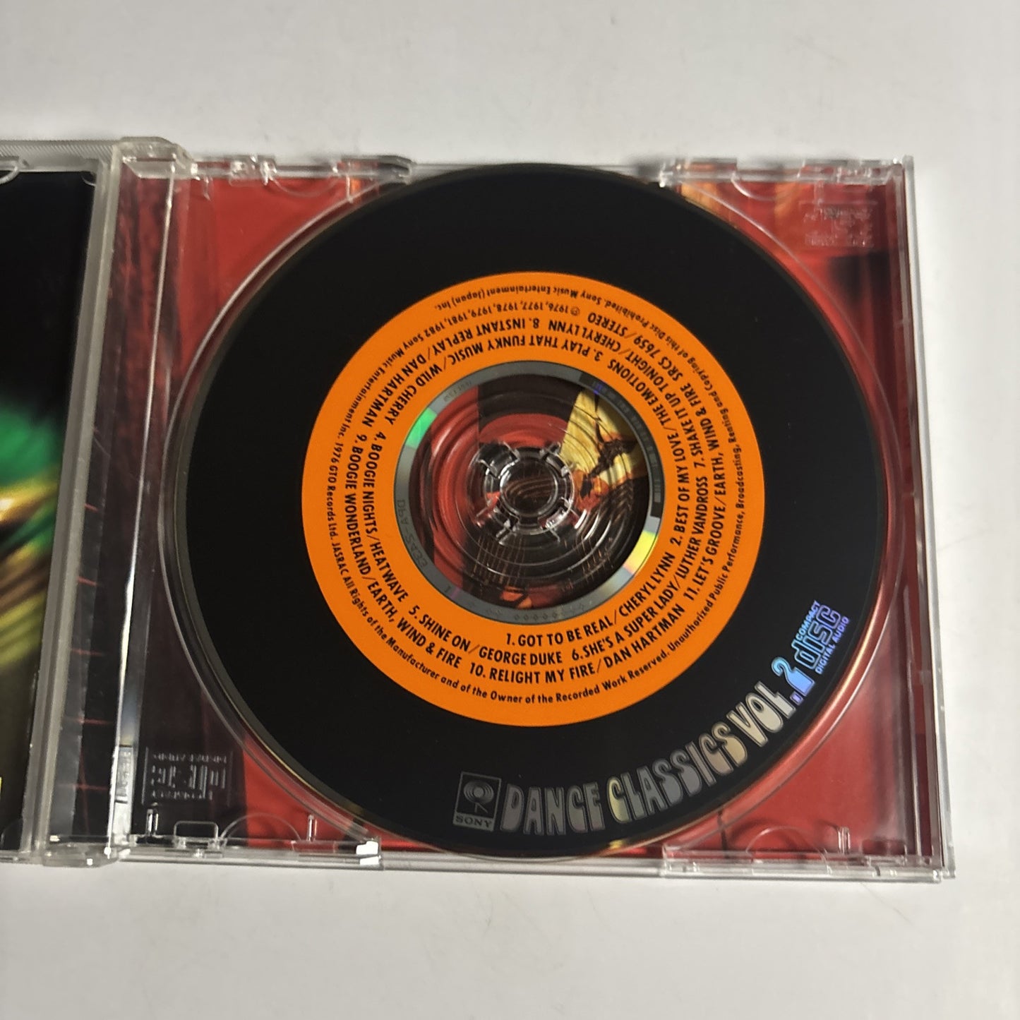 Various – Dance Classics Vol.2 (CD, 1995) srcs-7659 Japan